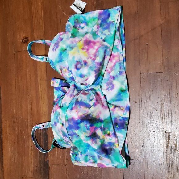 Torrid Bikini Top Tye Dye Size 3